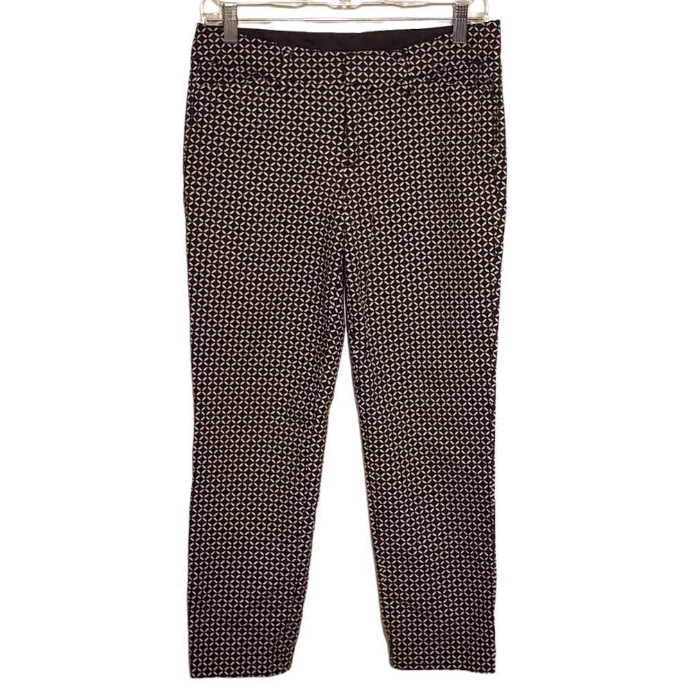 A.N.A. Cropped Pants Black and White Size 4